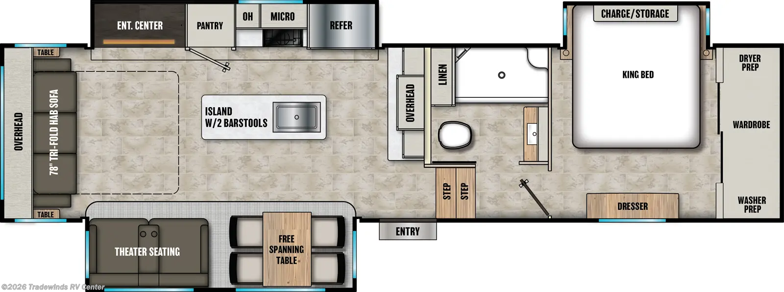 2027 Coachmen Chaparral 336TSIK - New Fifth Wheel For Sale by Tradewinds RV Center in Clio, Michigan