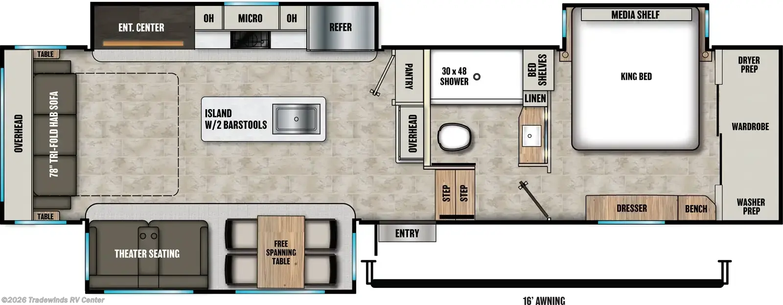 New 2027 Coachmen Chaparral 336TSIK available in Clio, Michigan