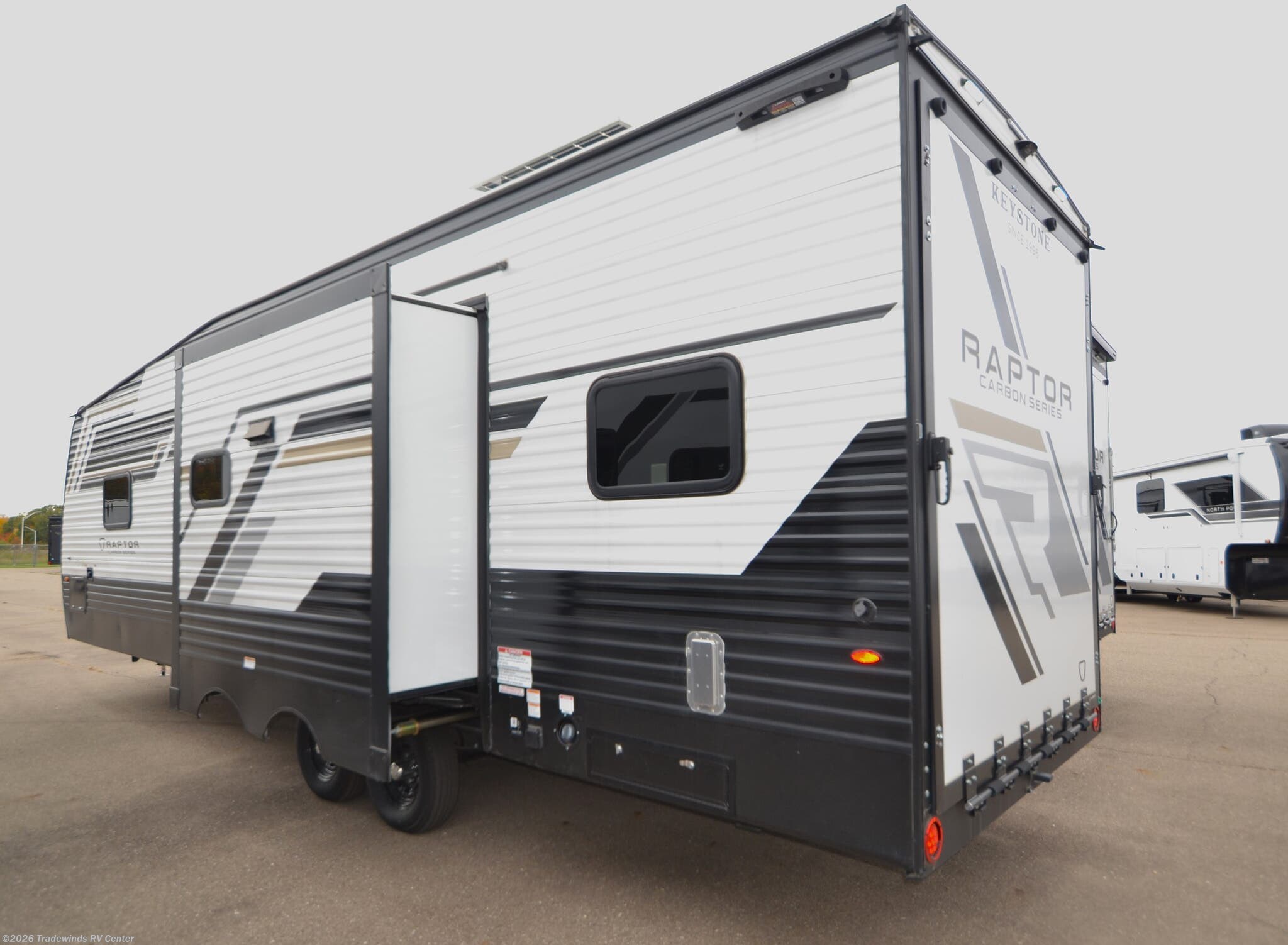 New 2026 Keystone Raptor Carbon Aluminum 30WFO available in Clio, Michigan