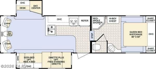 2007 Dutchmen Colorado 31RL-M5 - Used Fifth Wheel For Sale by KA RV in Desert Hot Springs, California features Slideout