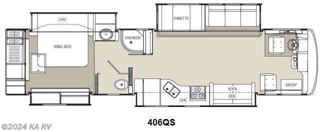 2013 Coachmen Sportscoach Cross Country 406QS - Used Class A For Sale by KA RV in Desert Hot Springs, California
