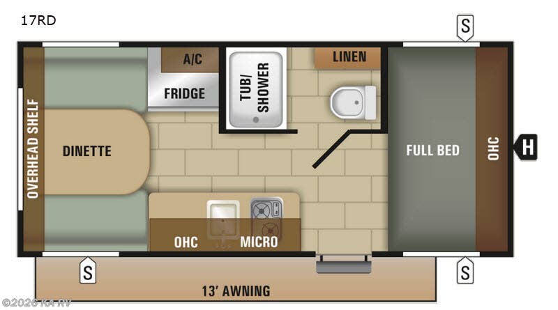 2019 Starcraft Avalon 17RD - Used Travel Trailer For Sale by KA RV in Desert Hot Springs, California