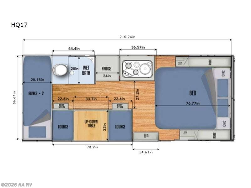 2024 Black Series HQ Series 17 - New Travel Trailer For Sale by KA RV in Desert Hot Springs, California