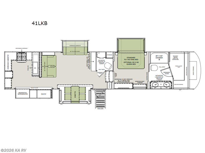 2023 Vanleigh Beacon 41LKB - Used Fifth Wheel For Sale by KA RV in Desert Hot Springs, California features Slideout