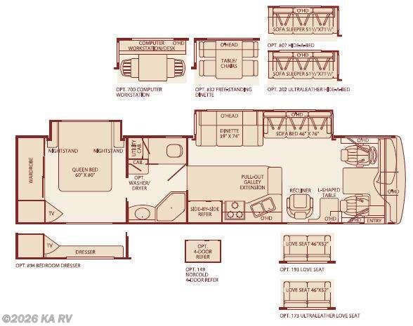 2006 Fleetwood Expedition 37U - Used Class A For Sale by KA RV in Desert Hot Springs, California features Slideout