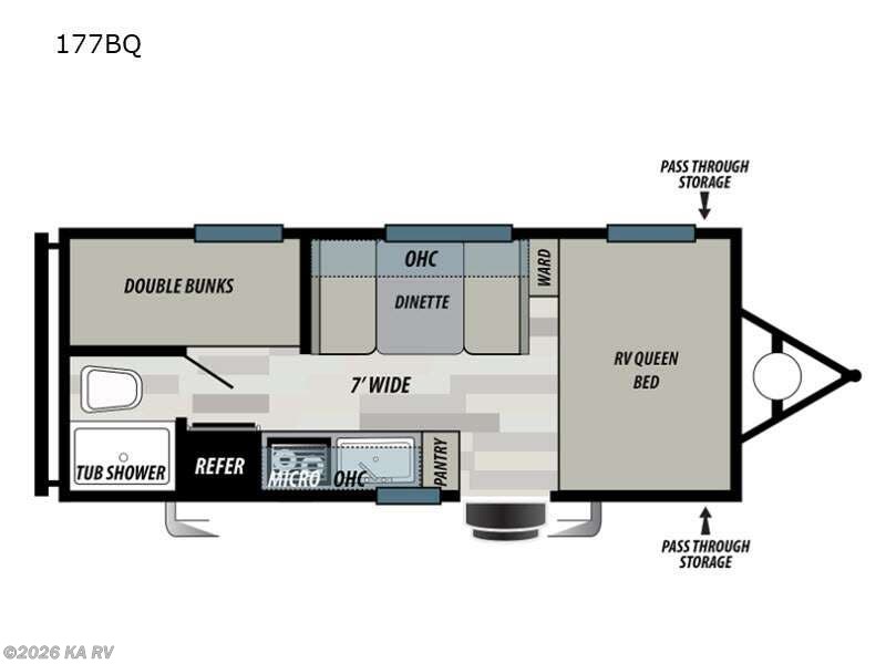 2021 Forest River EVO Select 177BQ - Used Travel Trailer For Sale by KA RV in Desert Hot Springs, California
