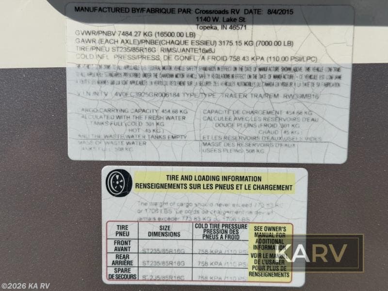 Used 2016 Redwood RV Redwood 39MB available in Desert Hot Springs, California