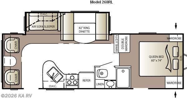 2010 Keystone Outback 268RL - Used Travel Trailer For Sale by KA RV in Desert Hot Springs, California features Slideout