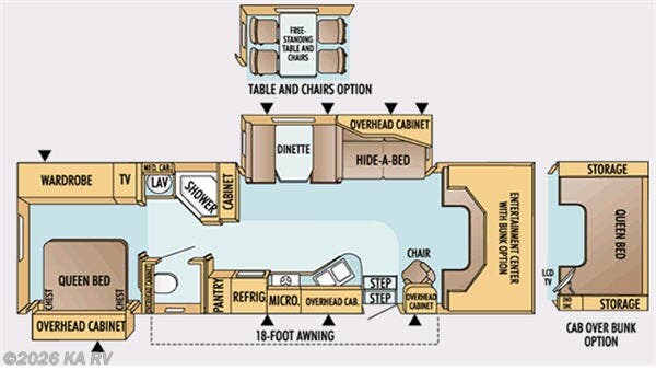 2007 Jayco Seneca HD 34 SS - Used Class C For Sale by KA RV in Desert Hot Springs, California features Slideout