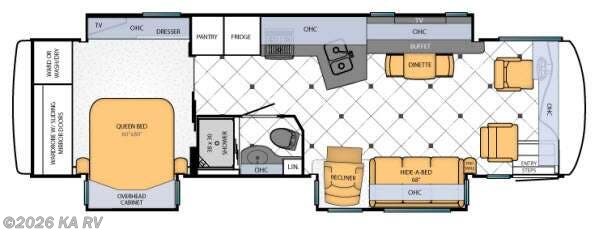 2013 Newmar Ventana 3434 - Used Class A For Sale by KA RV in Desert Hot Springs, California features Slideout