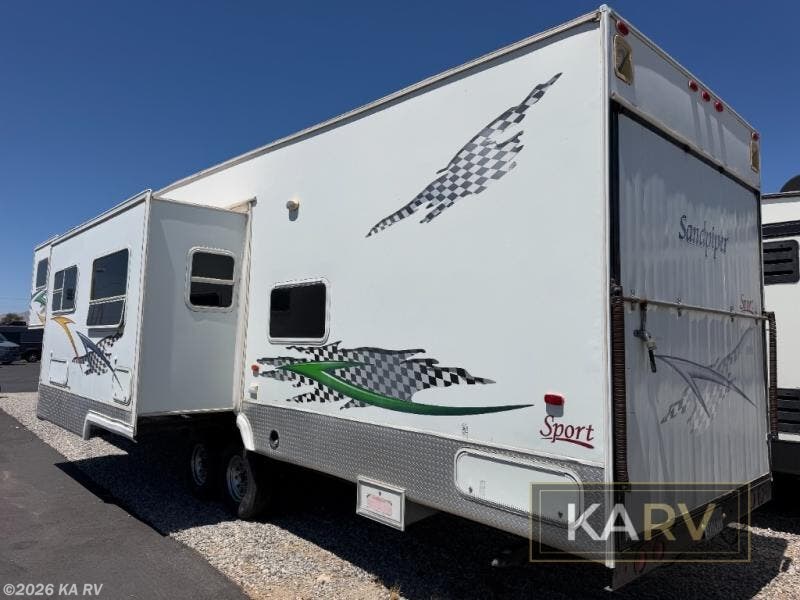 2003 Forest River Sandpiper F37 - Used Toy Hauler For Sale by KA RV in Desert Hot Springs, California