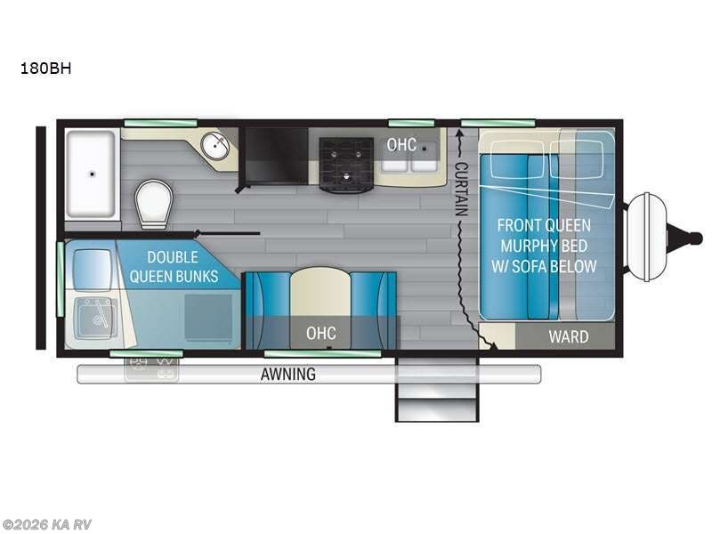 2021 Heartland Mallard 180BH - Used Travel Trailer For Sale by KA RV in Desert Hot Springs, California