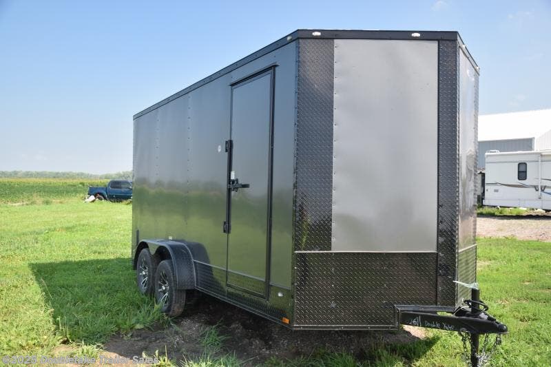 2025 Freedom Trailers 7X16 - New Motorcycle Trailer for sale by Doubletake Trailer Sales in Pacific Junction, Iowa