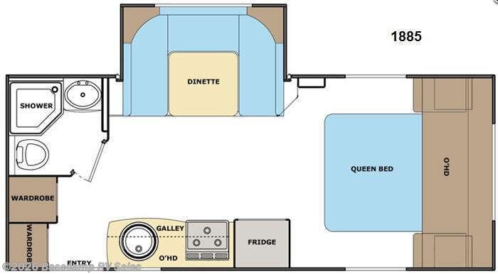 2013 Lance Lance Travel Trailers 1885 - Used Travel Trailer For Sale by Basecamp RV Sales in Rocklin, California features Slideout