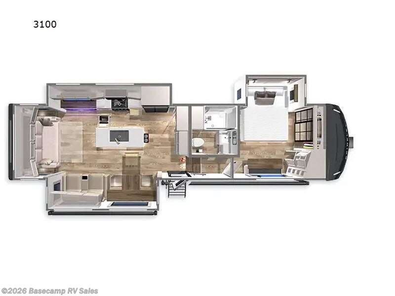 2024 Brinkley RV Model Z 3100 - Used Fifth Wheel For Sale by Basecamp RV Sales in Rocklin, California features Slideout