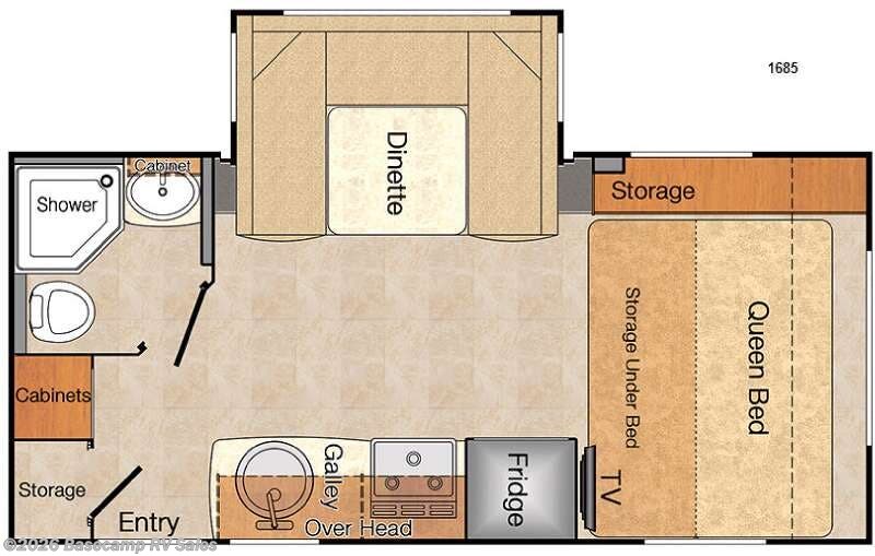 2015 Lance Lance Travel Trailers 1685 - Used Travel Trailer For Sale by Basecamp RV Sales in Rocklin, California features Slideout