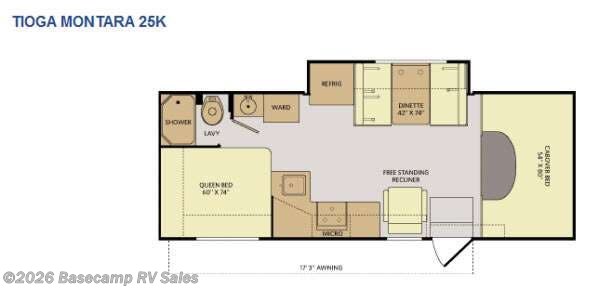 2014 Fleetwood Tioga Montara 25K - Used Class C For Sale by Basecamp RV Sales in Rocklin, California features Slideout