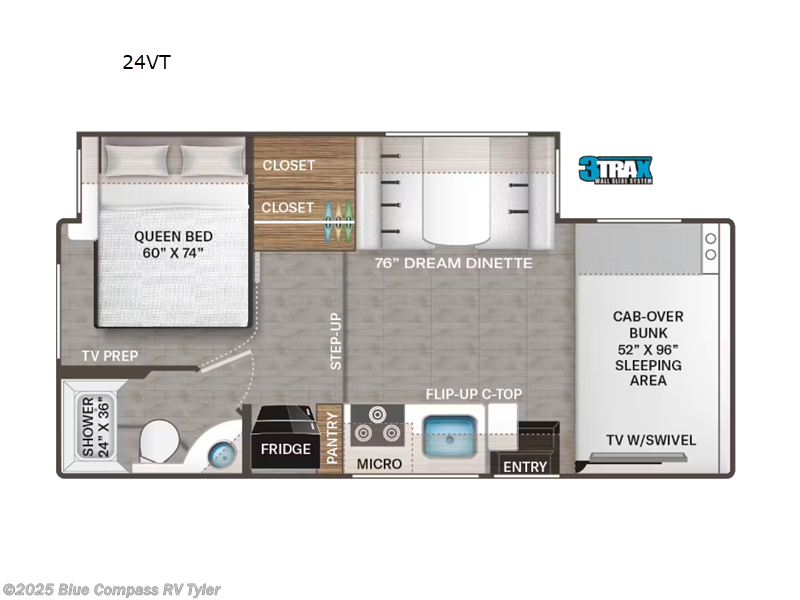 2026 Thor Motor Coach Geneva 24VT - New Class C For Sale by Blue Compass RV Tyler in Tyler, Texas