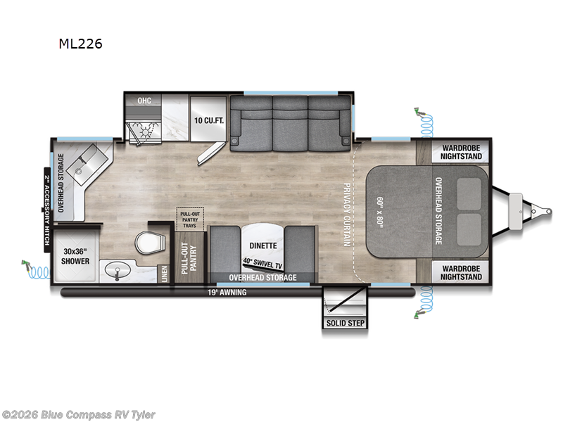 2025 Alliance RV Delta Ultra Lite ML226 - New Travel Trailer For Sale by Blue Compass RV Tyler in Tyler, Texas features Slideout