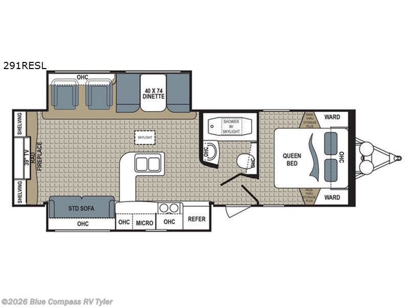 2017 Dutchmen Kodiak Ultimate 291RESL - Used Travel Trailer For Sale by Blue Compass RV Tyler in Tyler, Texas features Slideout
