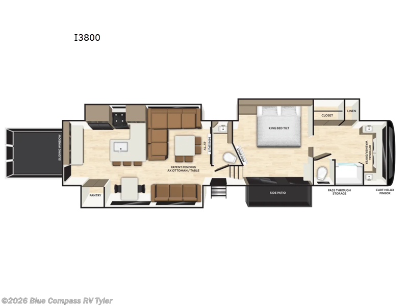 2027 Miscellaneous Axiom RV Imperium I3800 - New Fifth Wheel For Sale by Blue Compass RV Tyler in Tyler, Texas features Slideout
