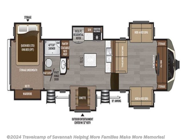 2017 Keystone Montana 3731FL RV for Sale in Savannah, GA 31419 ...