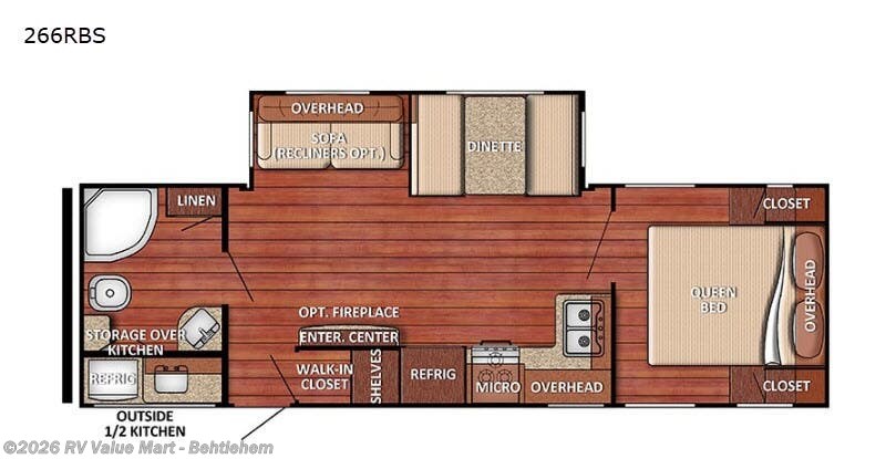 2019 Gulf Stream Conquest 266RBS - Used Travel Trailer For Sale by RV Value Mart - Behtlehem in Bath, Pennsylvania features Slideout