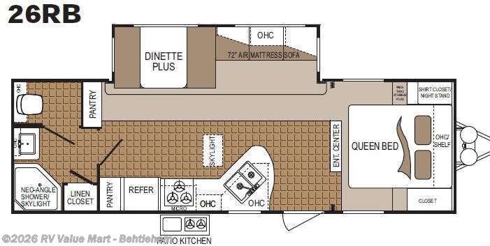 2011 Dutchmen Colorado 260RB - Used Travel Trailer For Sale by RV Value Mart - Behtlehem in Bath, Pennsylvania features Slideout