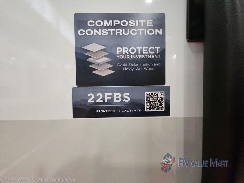 New 2026 Forest River Flagstaff Micro Lite 22FBS available in Bath, Pennsylvania