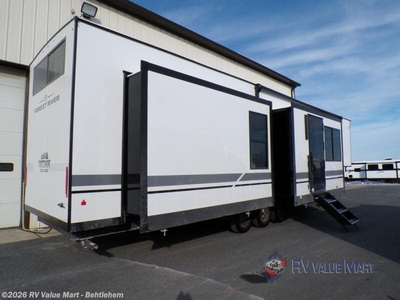 New 2026 Forest River Cedar Creek Cottage Fifth Wheels 413FWC available in Bath, Pennsylvania