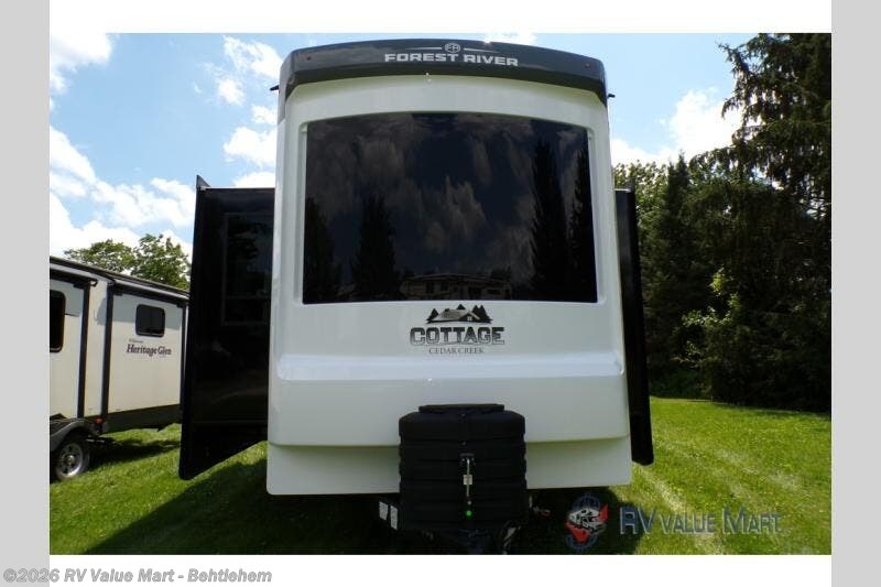 2026 Forest River Cedar Creek Cottage 40CDL - New Destination Trailer For Sale by RV Value Mart - Behtlehem in Bath, Pennsylvania