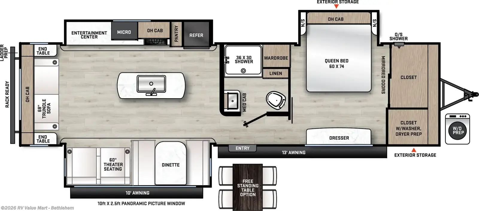 2026 Coachmen Catalina Legacy Edition 313RLTSLE - New Travel Trailer For Sale by RV Value Mart - Bethlehem in Bath, Pennsylvania