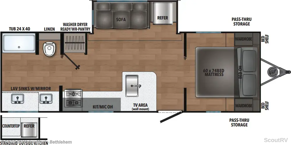 2026 Shasta I-5 Edition 526RBS - New Travel Trailer For Sale by RV Value Mart - Bethlehem in Bath, Pennsylvania
