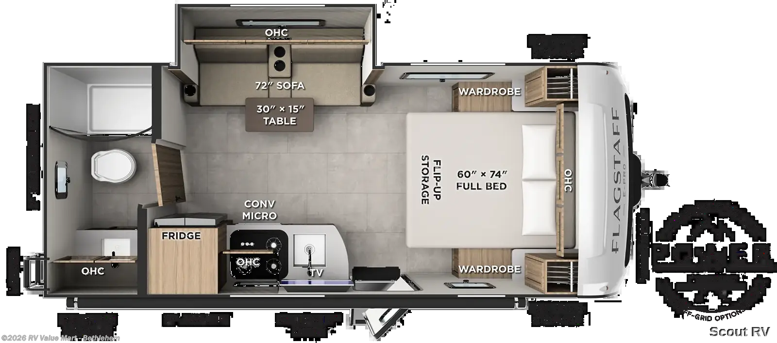 2027 Forest River Flagstaff E-Pro E201SFB - New Travel Trailer For Sale by RV Value Mart - Bethlehem in Bath, Pennsylvania
