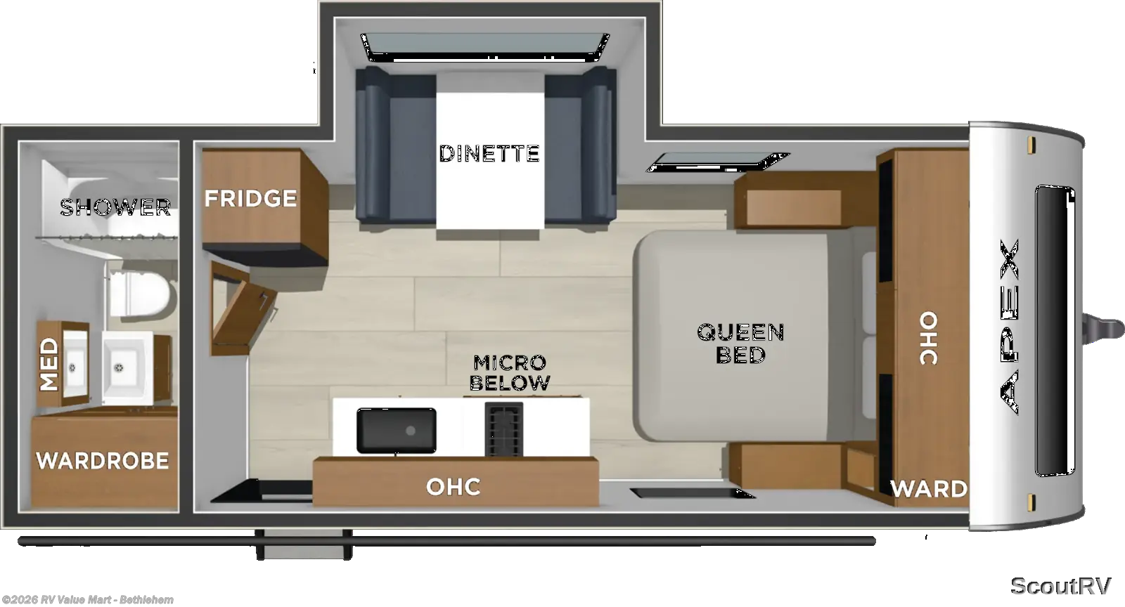 2027 Coachmen Apex Nano 190RBS - New Travel Trailer For Sale by RV Value Mart - Bethlehem in Bath, Pennsylvania