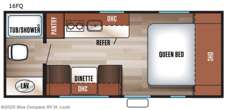 2018 Forest River Cherokee Wolf Pup 16FQ - Used Travel Trailer For Sale by Blue Compass RV St. Louis in Eureka, Missouri