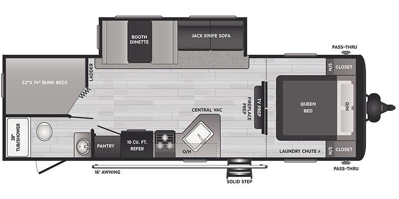 2024 Keystone Hideout 261BH RV for Sale in Salem, AL 36874 | SALEM26 ...