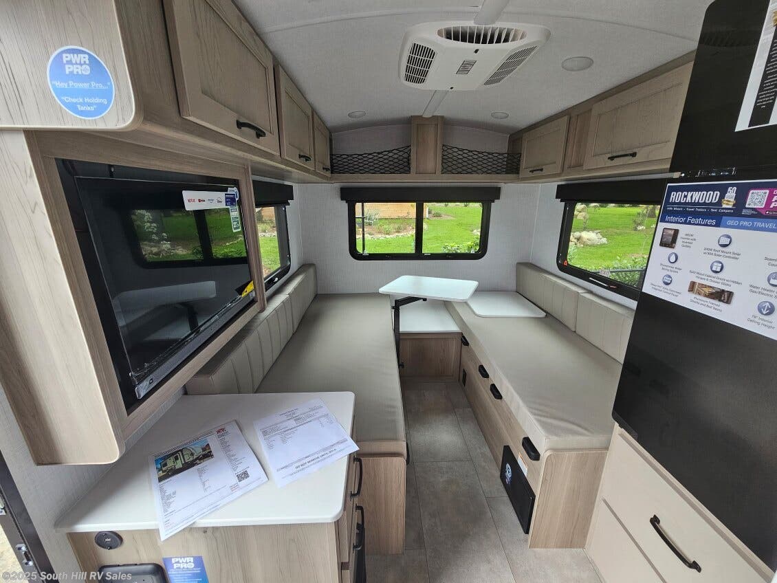 2025 Forest River Rockwood Geo Pro G15TB - New Travel Trailer for sale by South Hill RV Sales in Yelm, Washington