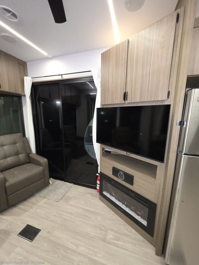 2026 Forest River Salem Villa 353FLFB - New Destination Trailer For Sale by South Hill RV Sales in Yelm, Washington features Slideout, Toilet, Stove, Air Conditioning, Roof Deck