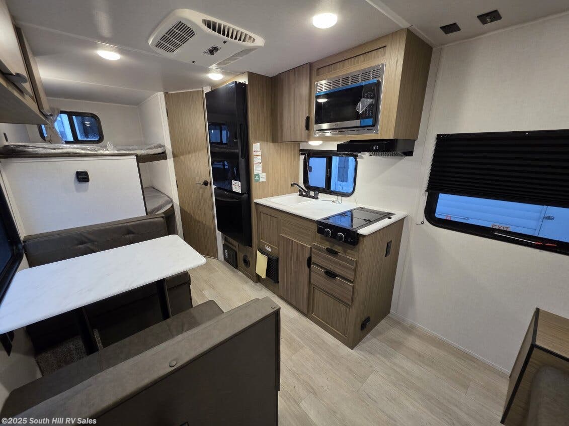 2026 Forest River EVO Select 179DB - New Travel Trailer For Sale by South Hill RV Sales in Yelm, Washington features Stove Top Burner, Stove, Smoke Detector, Oven, Roof Vents