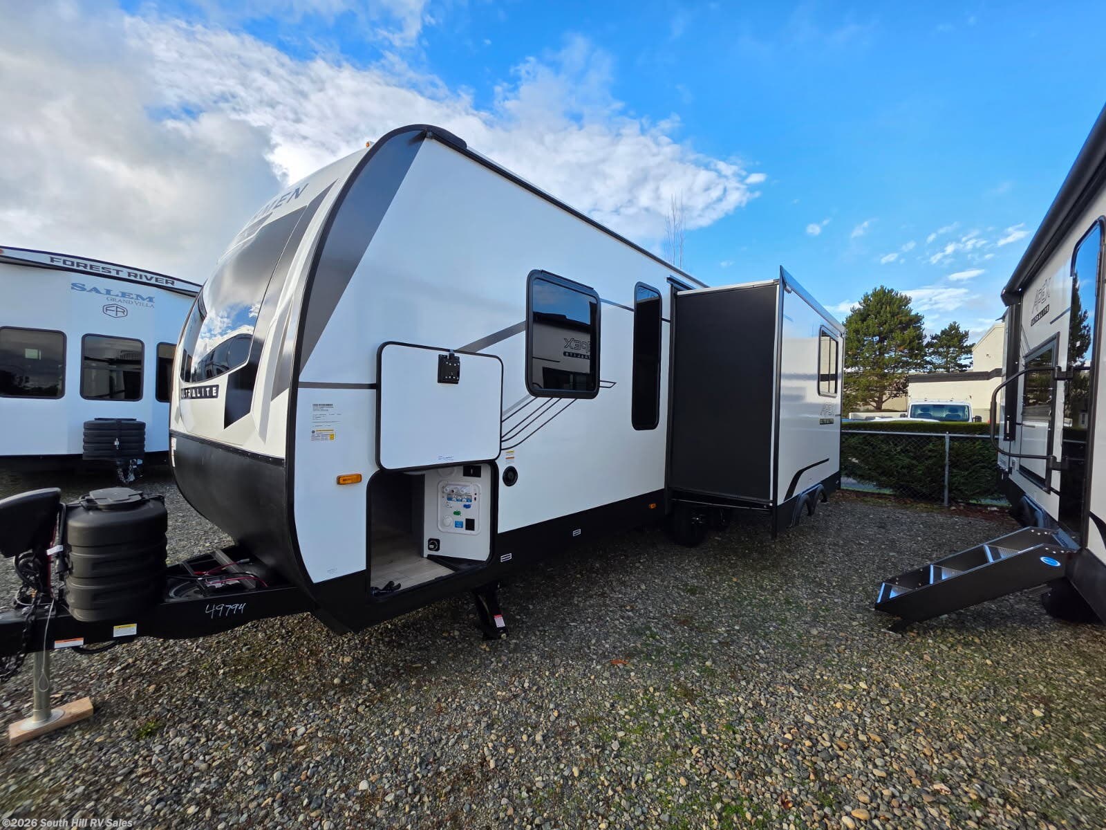 2026 Coachmen Apex Ultra-Lite 244RBS - New Travel Trailer For Sale by South Hill RV Sales in Yelm, Washington features Spare Tire Kit, TV Antenna, Converter, Auxiliary Battery, Oven