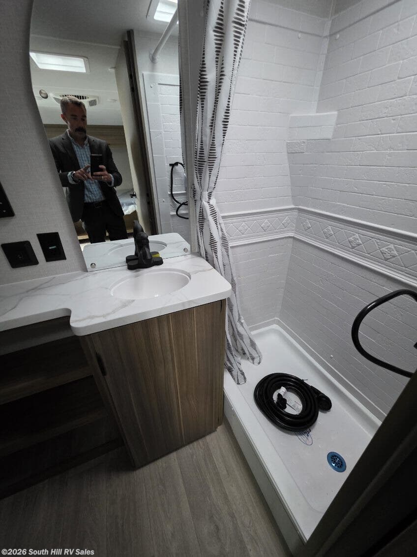 2026 Forest River EVO 164FBLE - New Travel Trailer For Sale by South Hill RV Sales in Yelm, Washington features Batteries, Power Awning, LP Detector, Stove Top Burner, Queen Bed