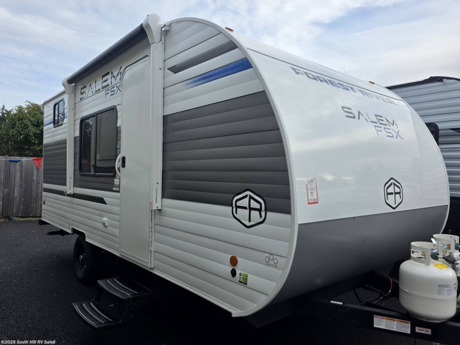 2026 Forest River Salem FSX 174DBLE - New Travel Trailer For Sale by South Hill RV Sales in Yelm, Washington features Water Heater, Toilet, Backup Camera, 30 Amp Service, Refrigerator