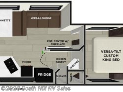 Stock Image for 2026 Forest River 25ICE (options and colors may vary) 2026 EVO Lite 25ICE by Forest River from South Hill RV Sales in Yelm, Washington