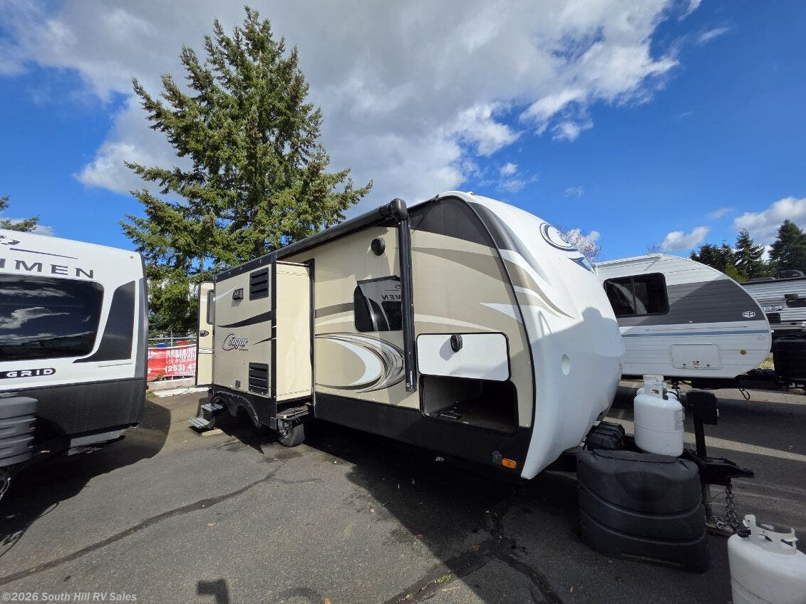 2017 Cougar Half-Ton 21' w/ two slides by Keystone from South Hill RV Sales in Yelm, Washington