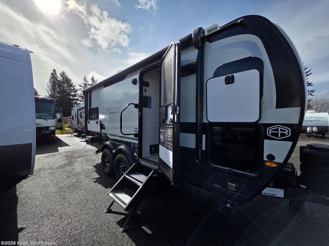 2026 Forest River Rockwood Geo Pro G20FK - New Travel Trailer for sale by South Hill RV Sales in Yelm, Washington