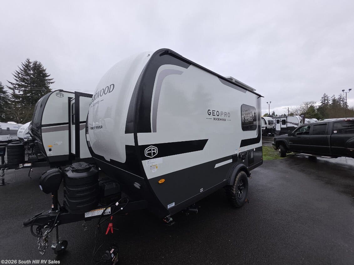 2026 Forest River Rockwood Geo Pro G15TB - New Travel Trailer for sale by South Hill RV Sales in Yelm, Washington