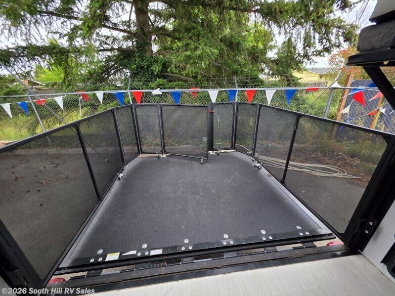 2026 Forest River Salem Sport 280RT - New Toy Hauler For Sale by South Hill RV Sales in Yelm, Washington features Self Contained, Auxiliary Battery, Surround Sound System, Stove, Stove Top Burner