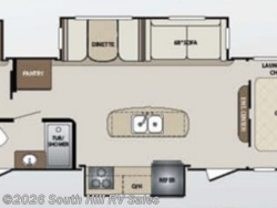 Stock Image for 2017 Keystone 311BHSWE (options and colors may vary) 2017 Keystone Bullet 311BHSWE - Used Travel Trailer for sale by South Hill RV Sales in Yelm, Washington