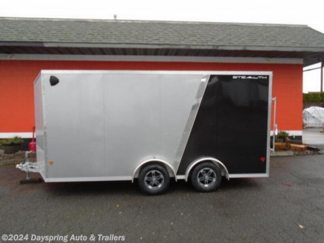 This the prefect Atv/Utv trailer. First it is all aluminum. It is 7.5 feet wide by 16 feet long with the inside is 7 feet one inch tall and the rear door opening is 81 inches tail. It has 3500# torsion spread axles with brakes on both axles and premium wheels for a nice ride with The flooring is advance decking which is fully water prof. All led running lights. And a sliding window. This one has slide track for easy tie down points. Come check out this sharp trailer

AT DAYSPRING, IT IS OUR GOAL TO HELP YOU FIND THE RIGHT TRAILER FOR YOUR NEEDS.
IF WE DON&#39;T HAVE IT, WE WILL BE MORE THAN HAPPY TO ORDER IT FOR YOU.
WE WANT TO MAKE SURE THAT YOU HAVE THE RIGHT TRAILER AND ACCESSORIES TO FIT YOUR NEEDS.

CONTACT US AND HAVE A GREAT EXPERIENCE BUYING YOUR NEW TRAILER!

TRADES ARE NO PROBLEM; JUST LET US KNOW WHAT YOU HAVE.

FINANCING RATES AS LOW ARE LOWER THROUGH CREDIT UNIONS . WE ARE A CERTIFIED CUDL DEALER